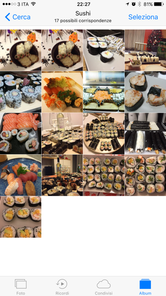 Ricerca Sushi