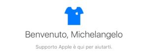 Supporto Apple disponibile anche in Italia