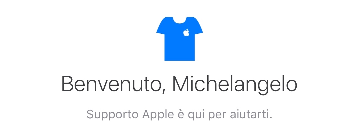 Supporto Apple disponibile anche in Italia