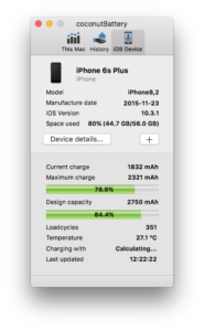 durata batteria iPhone