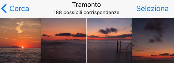 Trovare velocemente le foto su iPhone