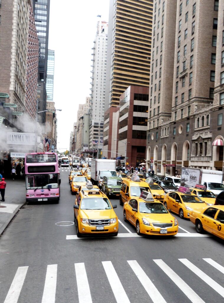 crossing lines in New York